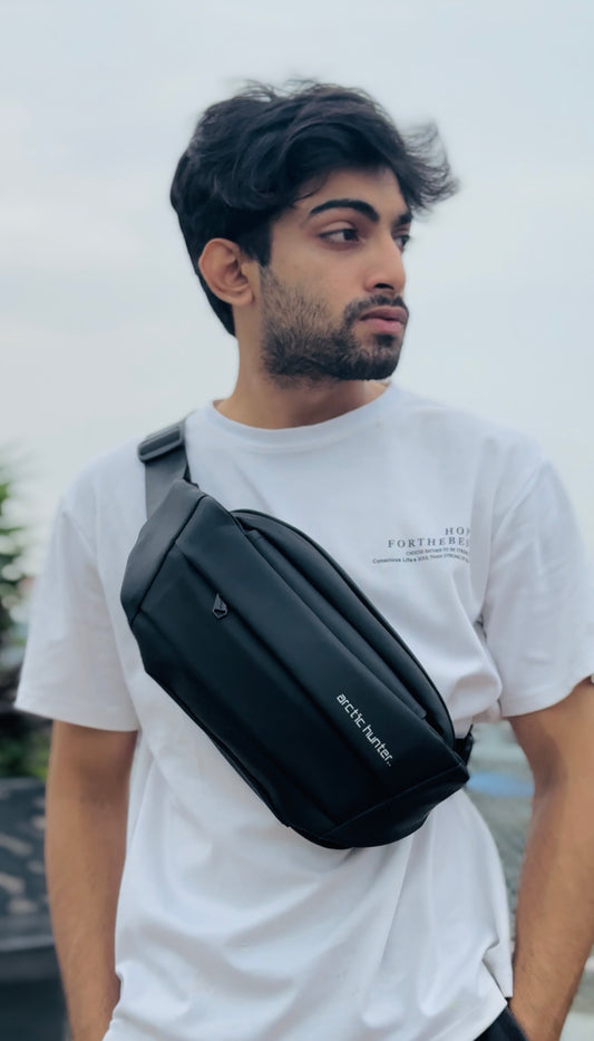 Arctic Hunter Urban Sling Bag – Waterproof, Stylish & Durable